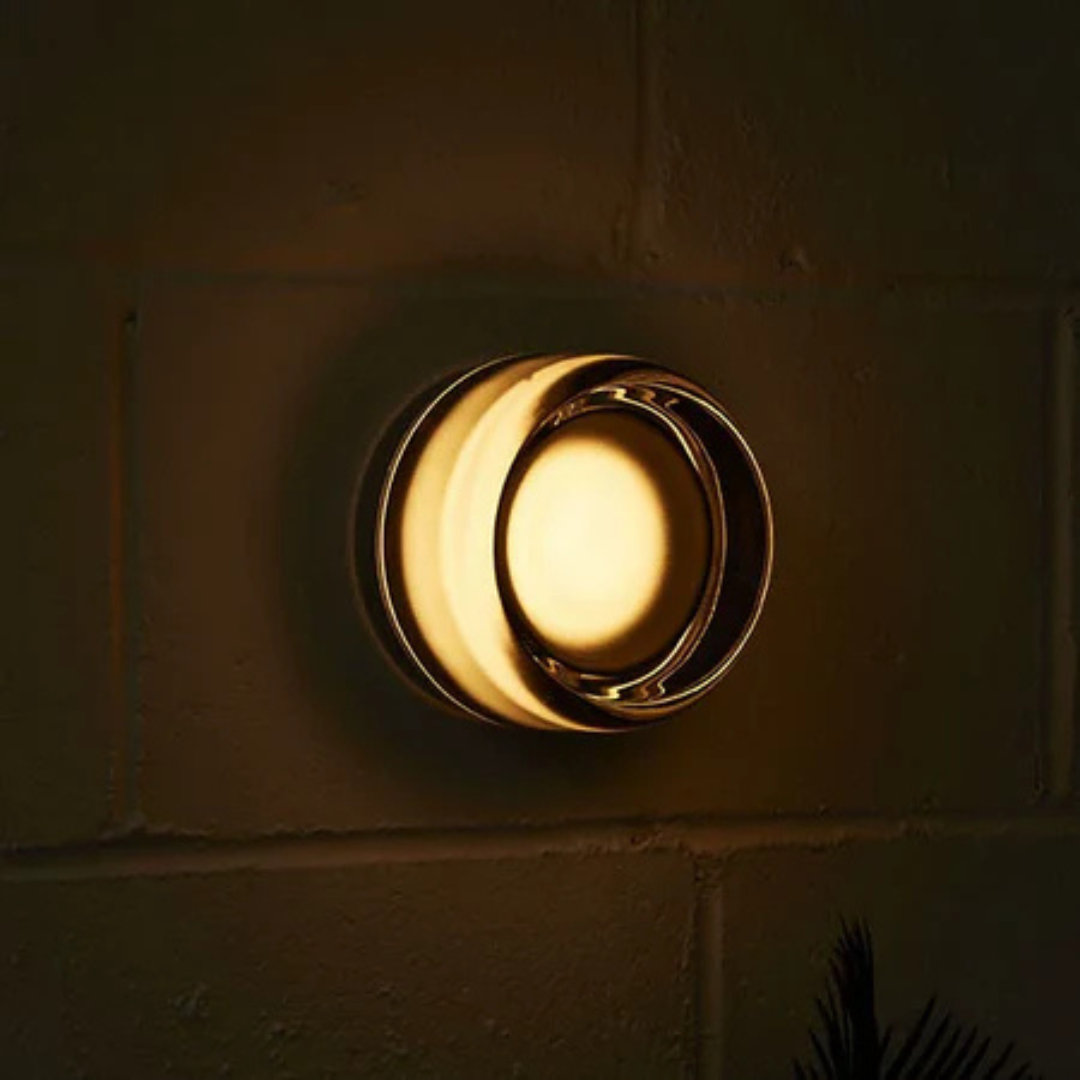 Wandleuchte rund modern LED Wohnzimmer minimalistisch