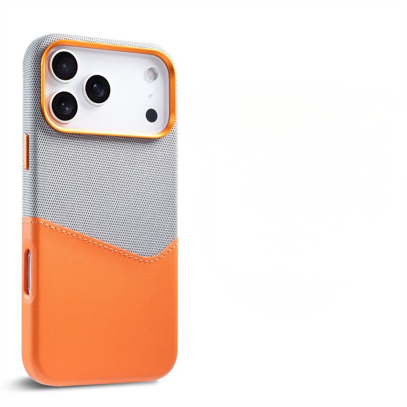 Veganes Leder iPhone-Hülle Herren Freizeit Rutschfest