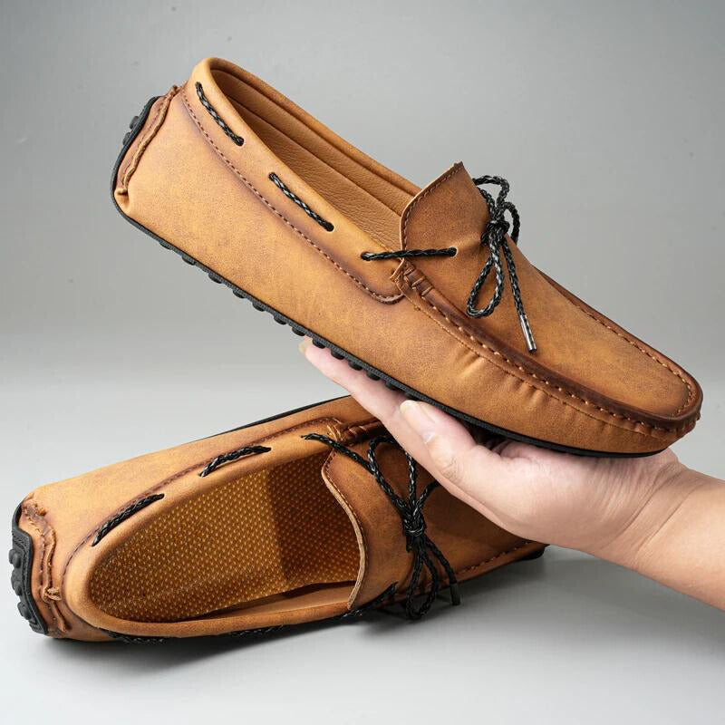 Veganes Leder Slipper Herren Regular Fit Freizeit