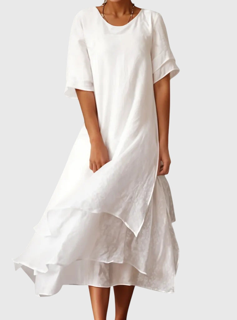 Damen Elegantes Kleid Regular Fit Freizeit Sommer