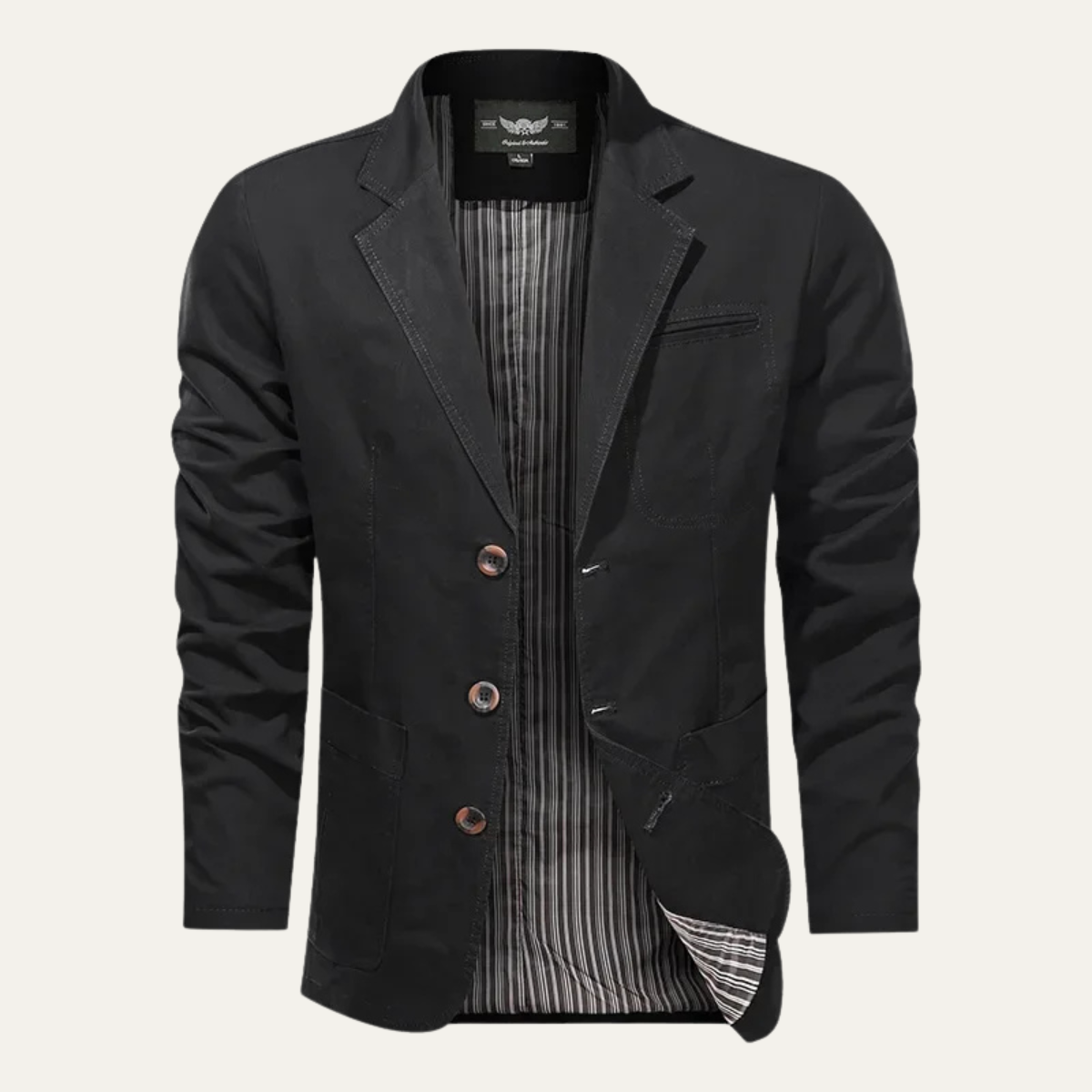 Herren Slim Fit Blazer Freizeit Business Casual