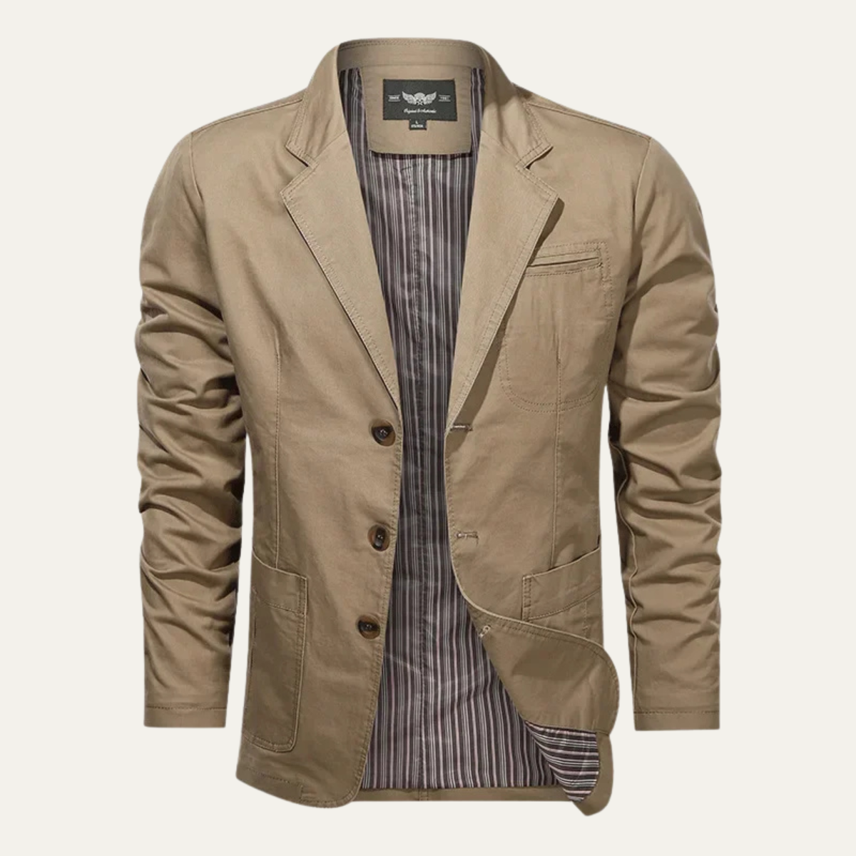 Herren Slim Fit Blazer Freizeit Business Casual