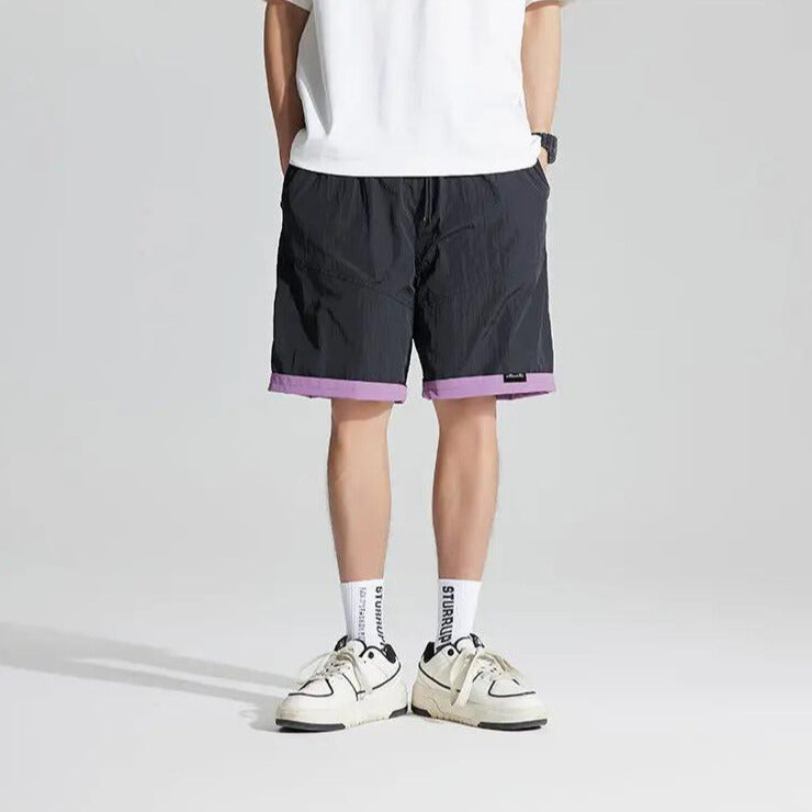 Wendeshorts Herren  Regular Fit Freizeit Sommer