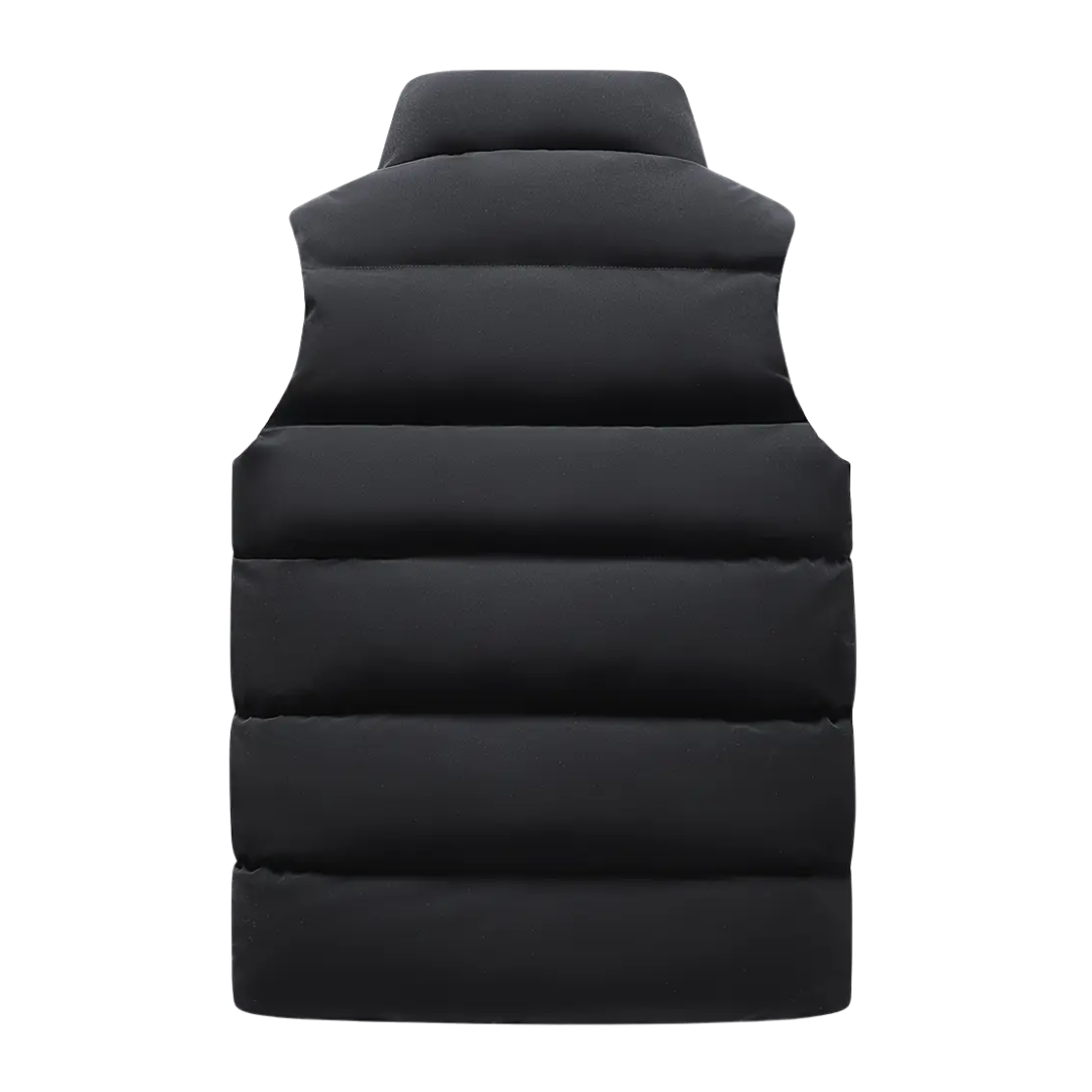 Thermo Bodywarmer Herren Regular Fit Herbst Winter Stehkragen