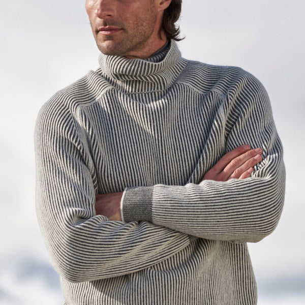 Herren Rollkragenpullover Regular Fit Freizeit Klassisch