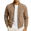 Veste minimaliste moderne pour homme avec fermeture éclair I Veste de mi-saison