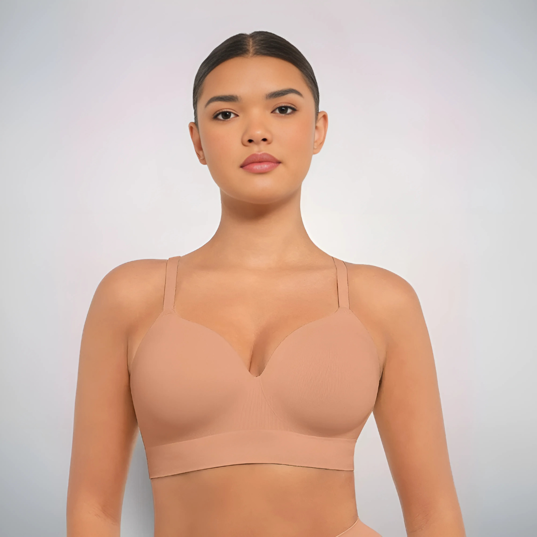 Damen Komfort-BH Unsichtbar Regular Fit Alltag