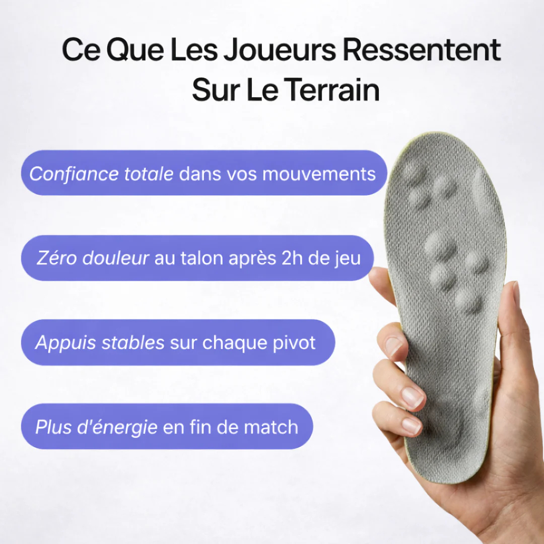 Semelles intérieures sport femme confort loisirs