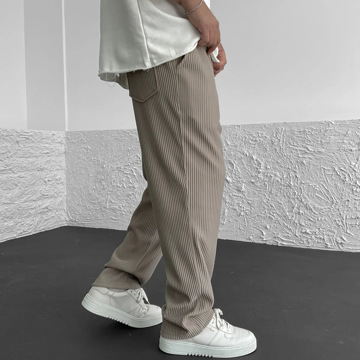 Strickhose Damen Relaxed Fit Freizeit