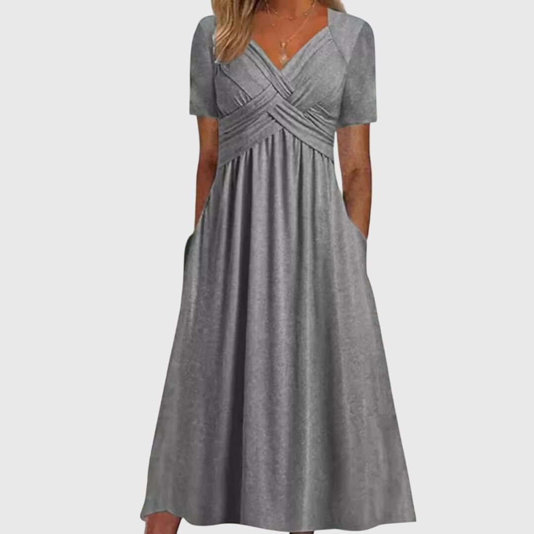Damen Kleid Slim Fit Figurbetont Elegant Anlass