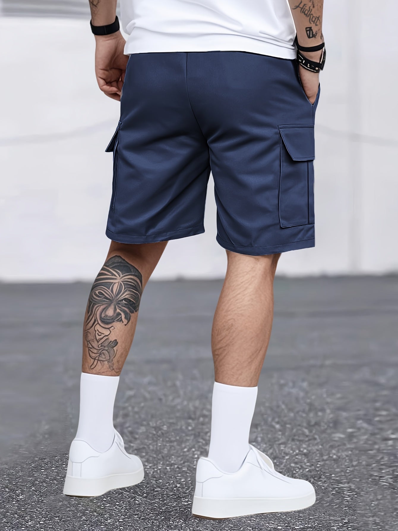 Emmett | Herren Cargo Shorts Relaxed Fit Freizeit Streetwear Sommer