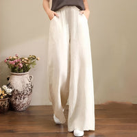 Damen Stoffhose Relaxed Fit Freizeit Sommer