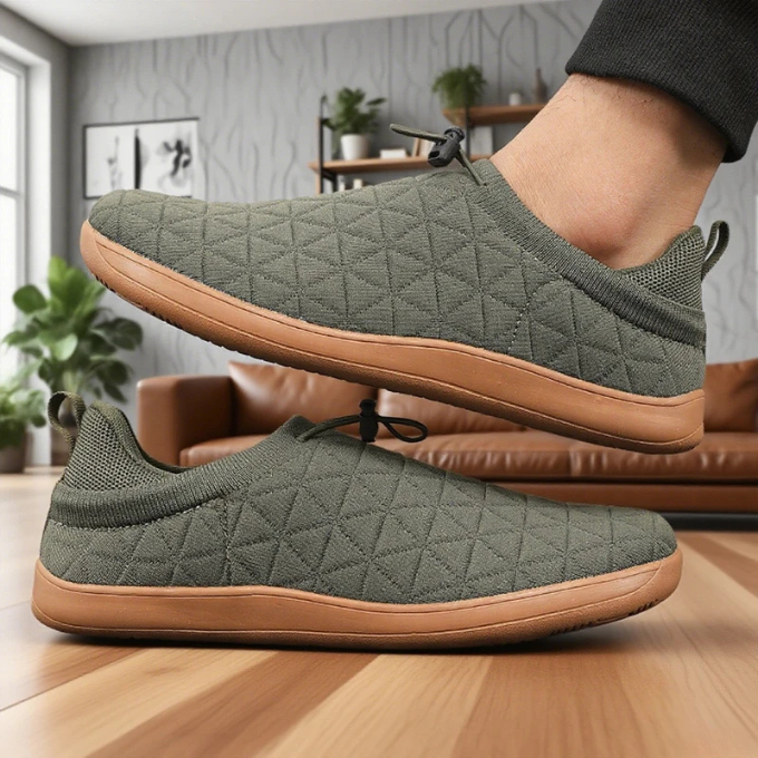 Damen Mesh-Sneaker Slip-On Casual Komfort
