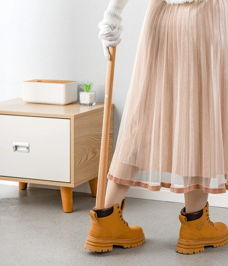 Extra-langer Schuhanzieher Damen und Herren Alltag Ergonomisch