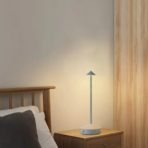 LED-Tischlampe Kegelform Modern Wiederaufladbar Wohnzimmer