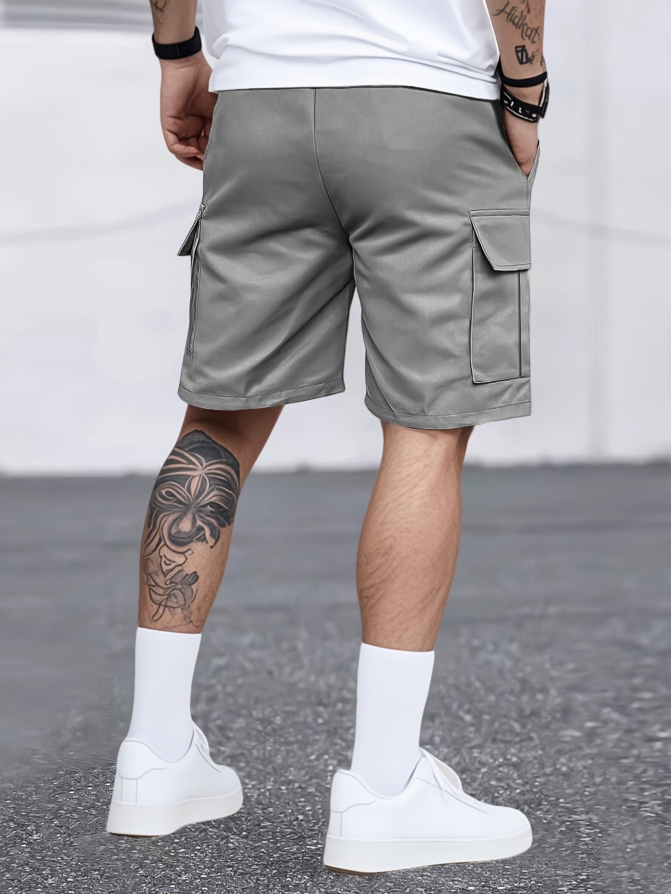 Emmett | Herren Cargo Shorts Relaxed Fit Freizeit Streetwear Sommer