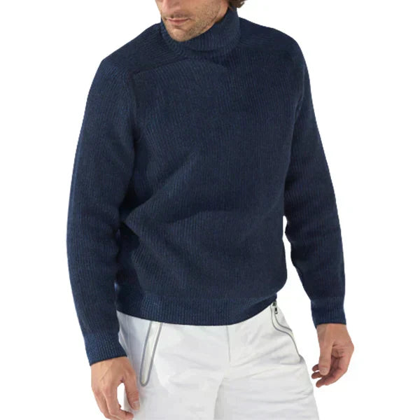 Herren Rollkragenpullover Regular Fit Freizeit Klassisch