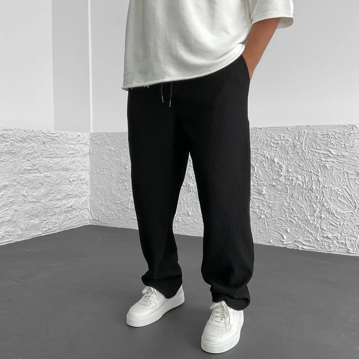 Strickhose Damen Relaxed Fit Freizeit