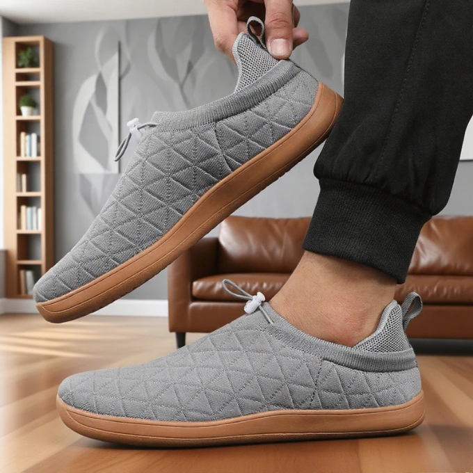 Damen Mesh-Sneaker Slip-On Casual Komfort