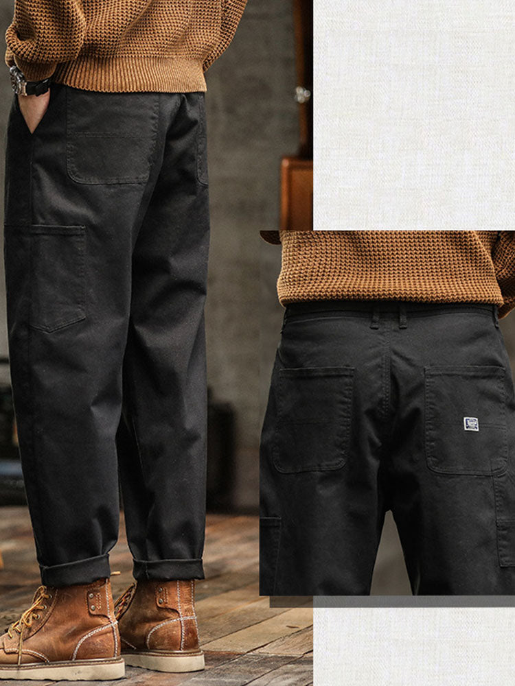 Utility-Hose Damen Relaxed Fit Freizeit mit Taschen