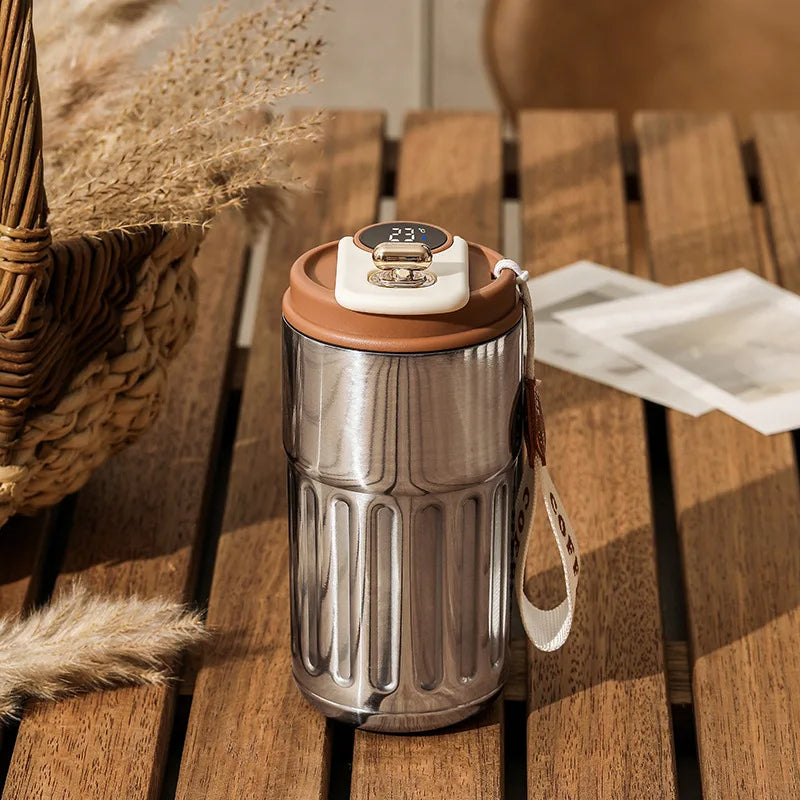 Thermobecher Unisex Doppelwandig Auslaufsicher Alltag & Freizeit
