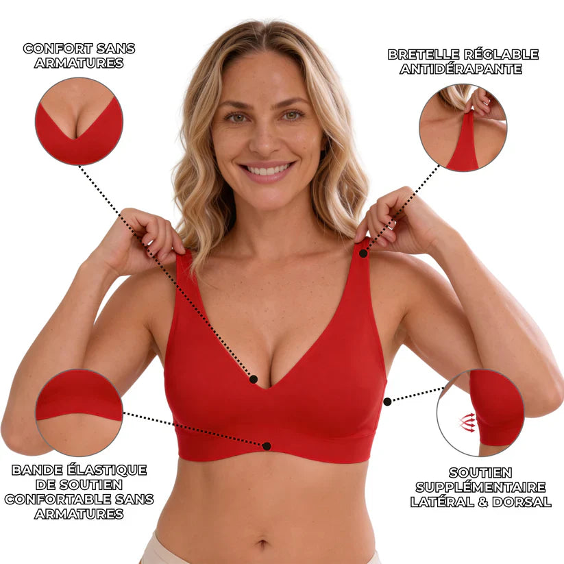 Damen BH Komfort Fit Alltag Ultra-bequem wie zweite Haut