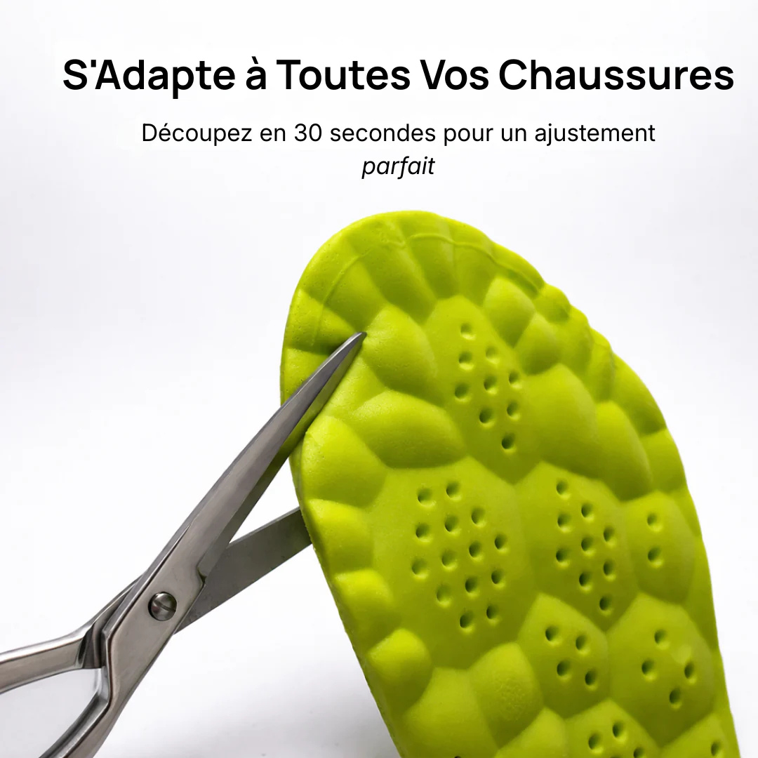Semelles intérieures sport femme confort loisirs