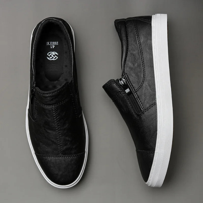 Sneaker Damen Regular Fit Freizeit mit Reißverschluss