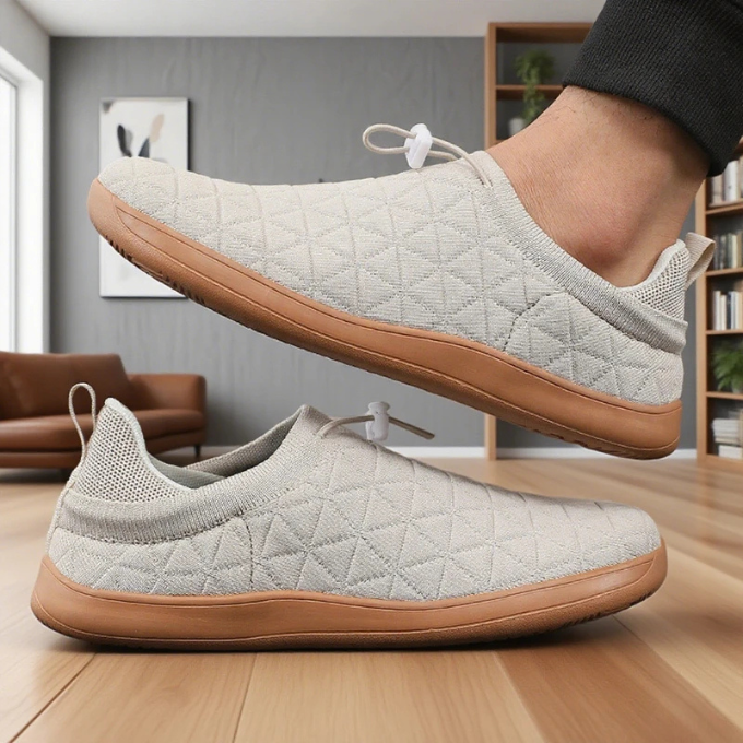 Damen Mesh-Sneaker Slip-On Casual Komfort