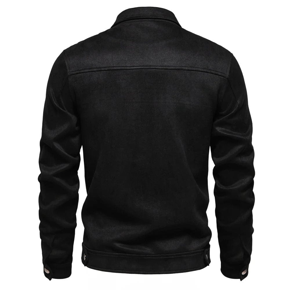 Herren Baker Jacke Regular Fit Casual Minimalistisch