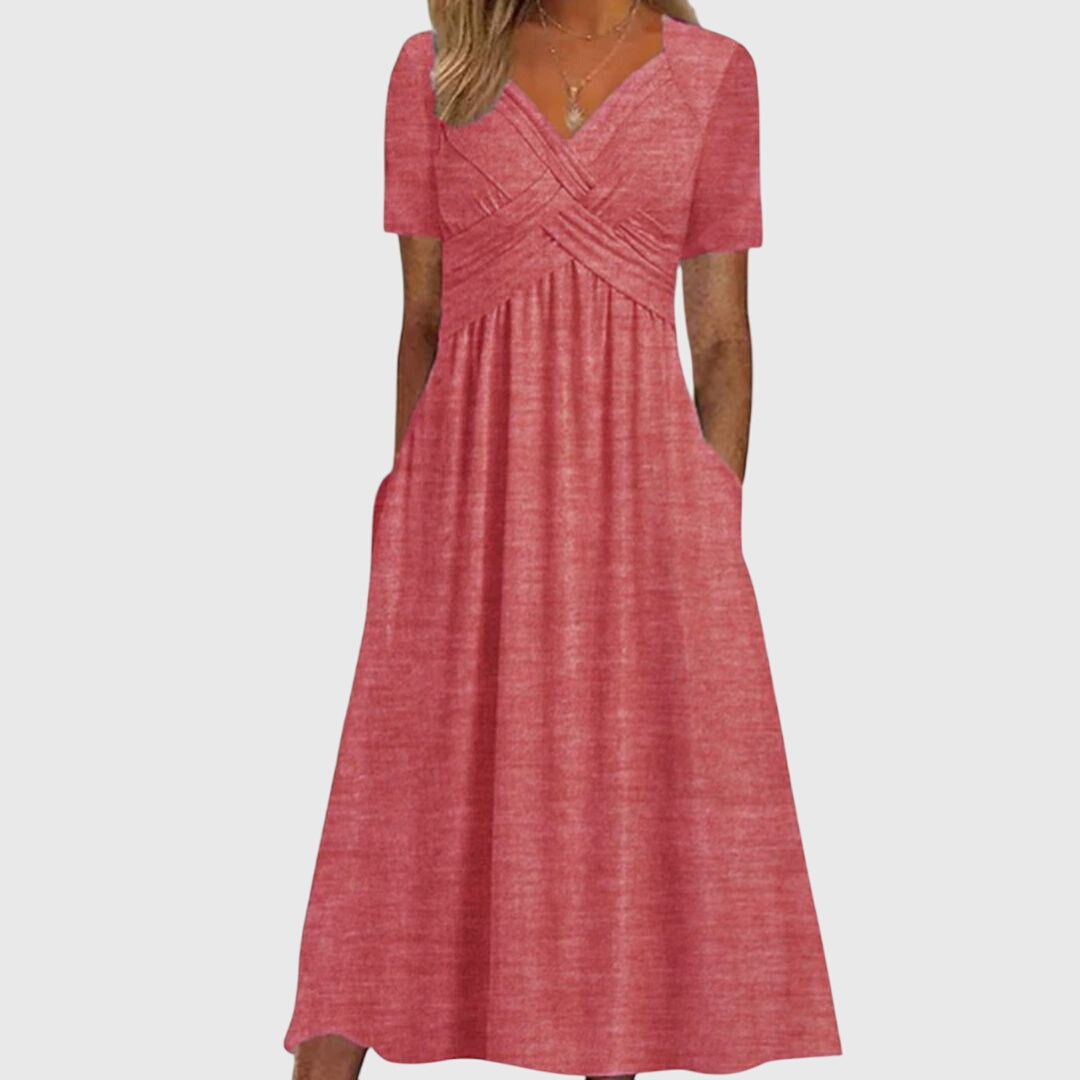 Damen Kleid Slim Fit Figurbetont Elegant Anlass