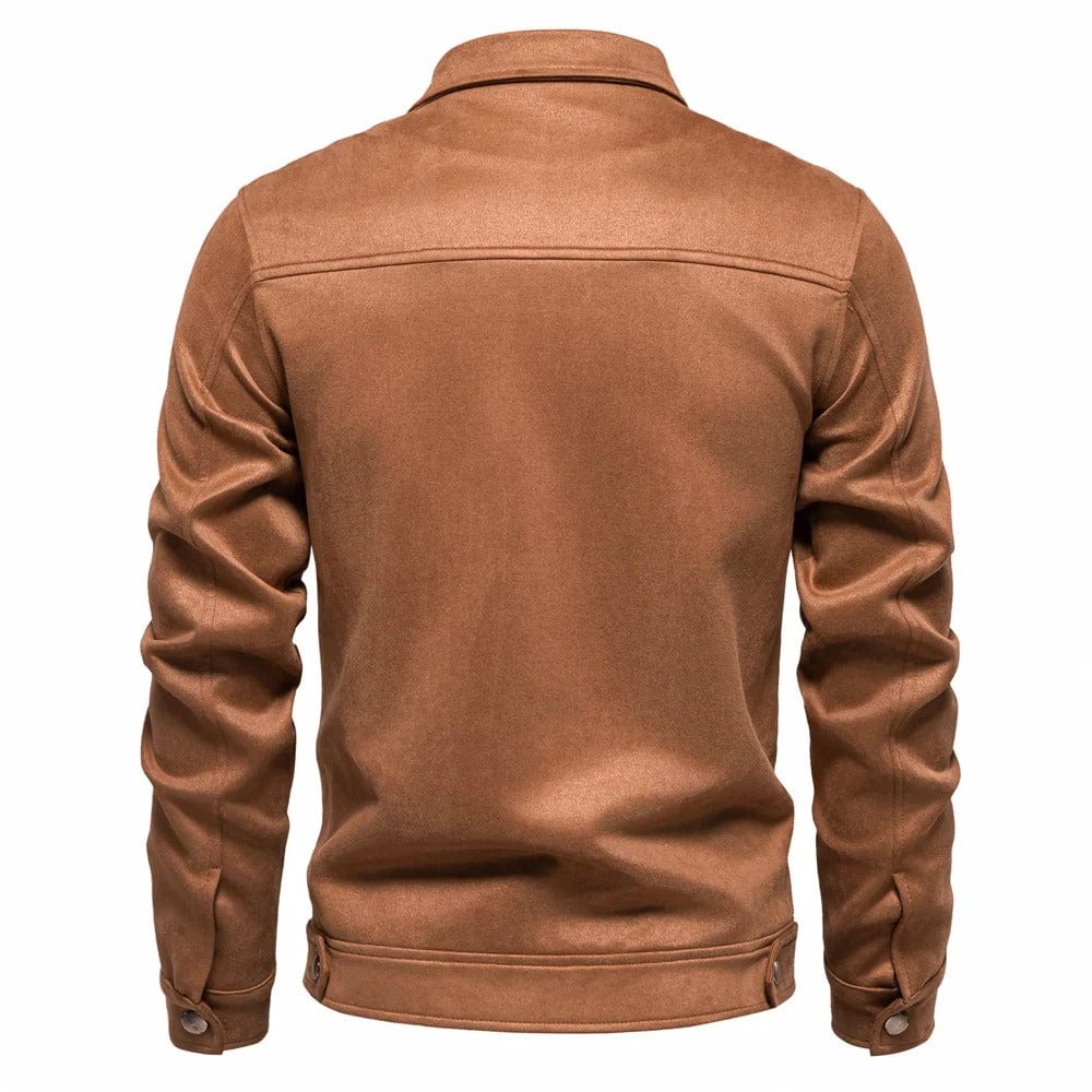 Herren Baker Jacke Regular Fit Casual Minimalistisch