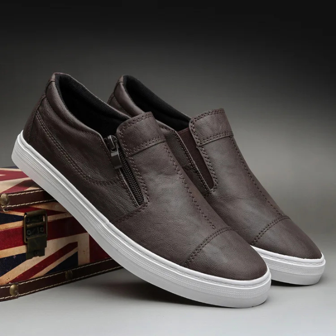 Sneaker Damen Regular Fit Freizeit mit Reißverschluss