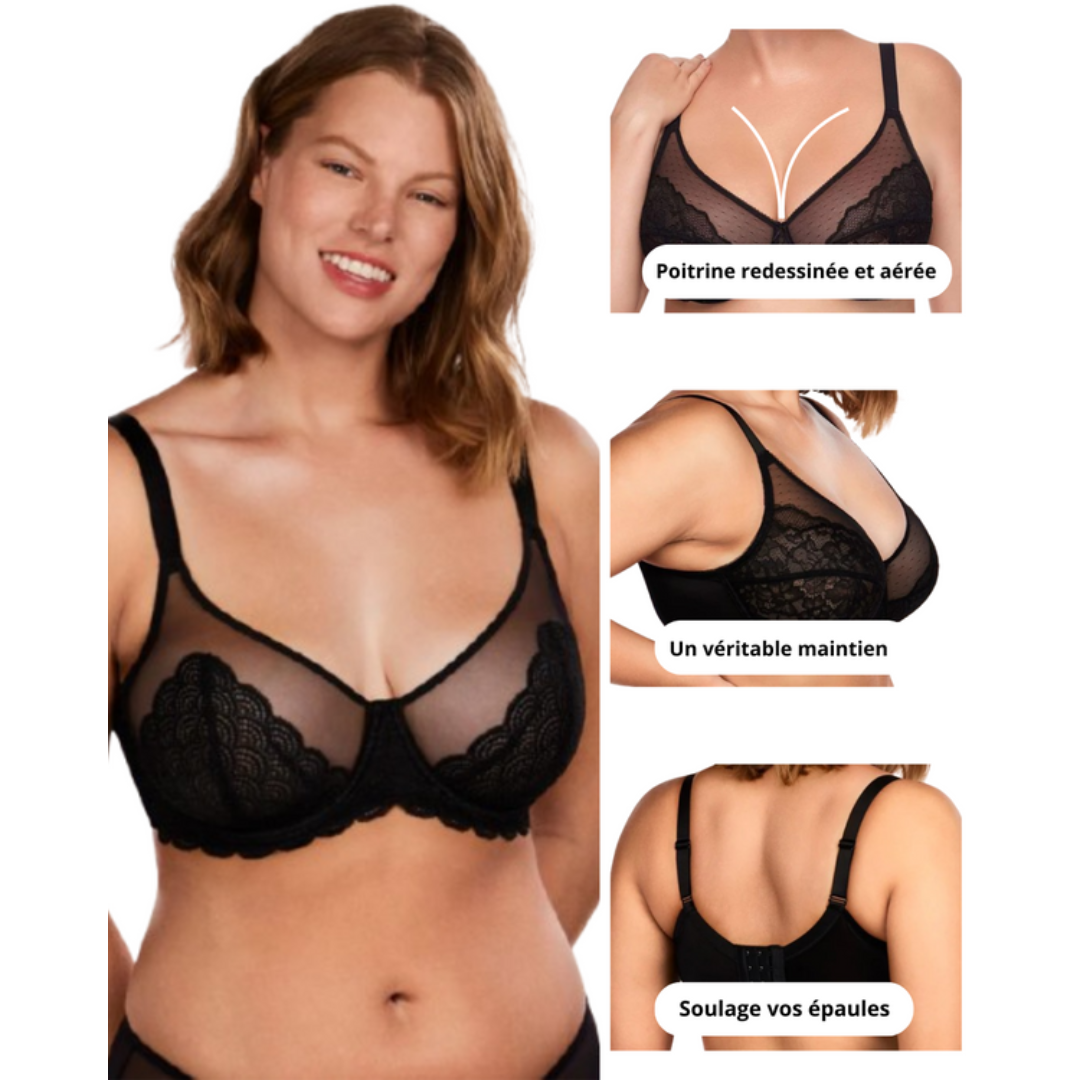 Damen BH ohne Bügel Komfort Fit Alltag