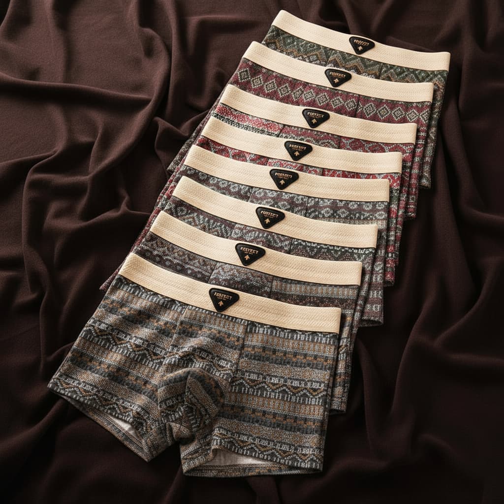 Boxershorts Herren Regular Fit Freizeit Mesh