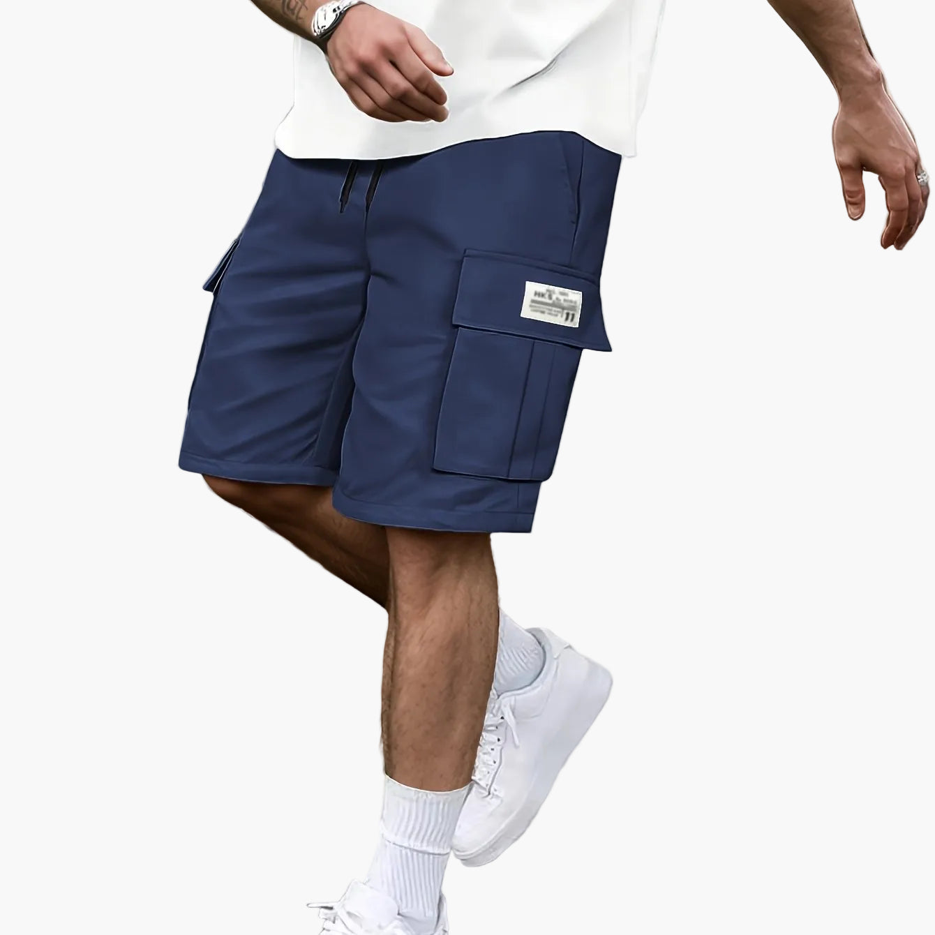 Emmett | Herren Cargo Shorts Relaxed Fit Freizeit Streetwear Sommer