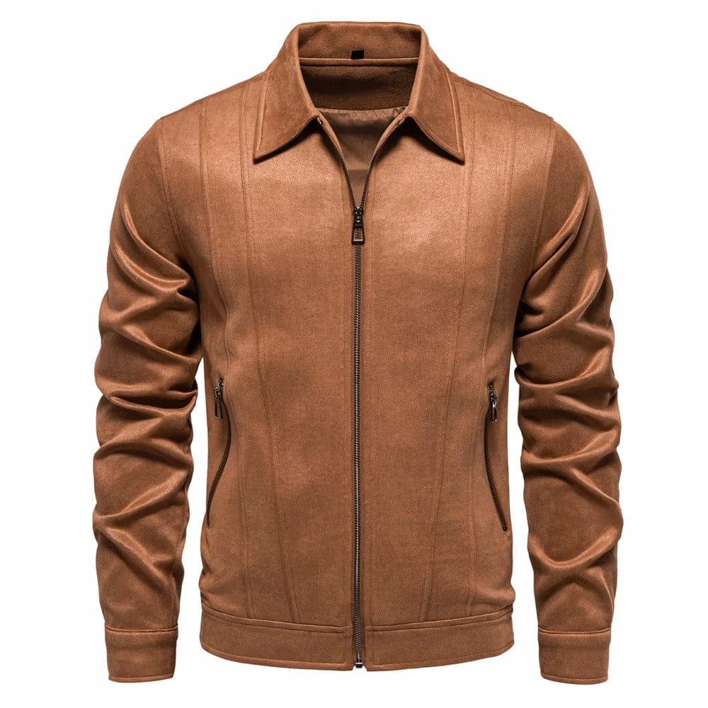 Herren Baker Jacke Regular Fit Casual Minimalistisch