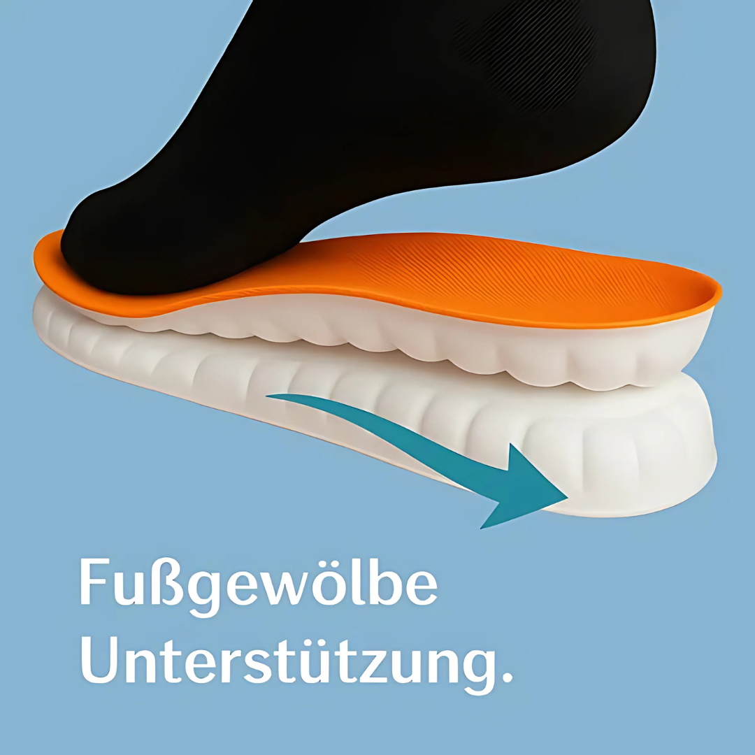 Massage-Einlegesohlen Damen Komfort Freizeit