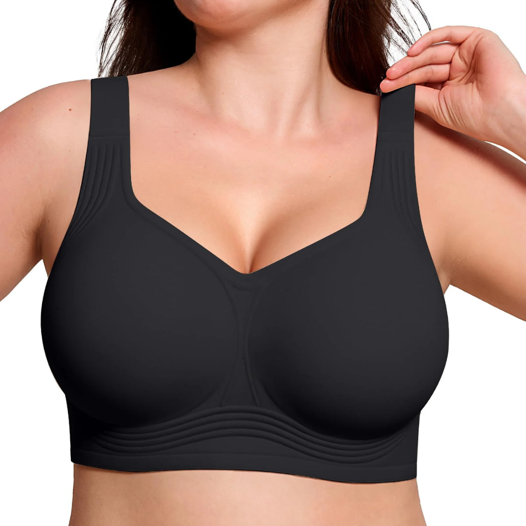 Bügelloser Damen BH Komfort Fit Unsichtbar Zweite Haut
