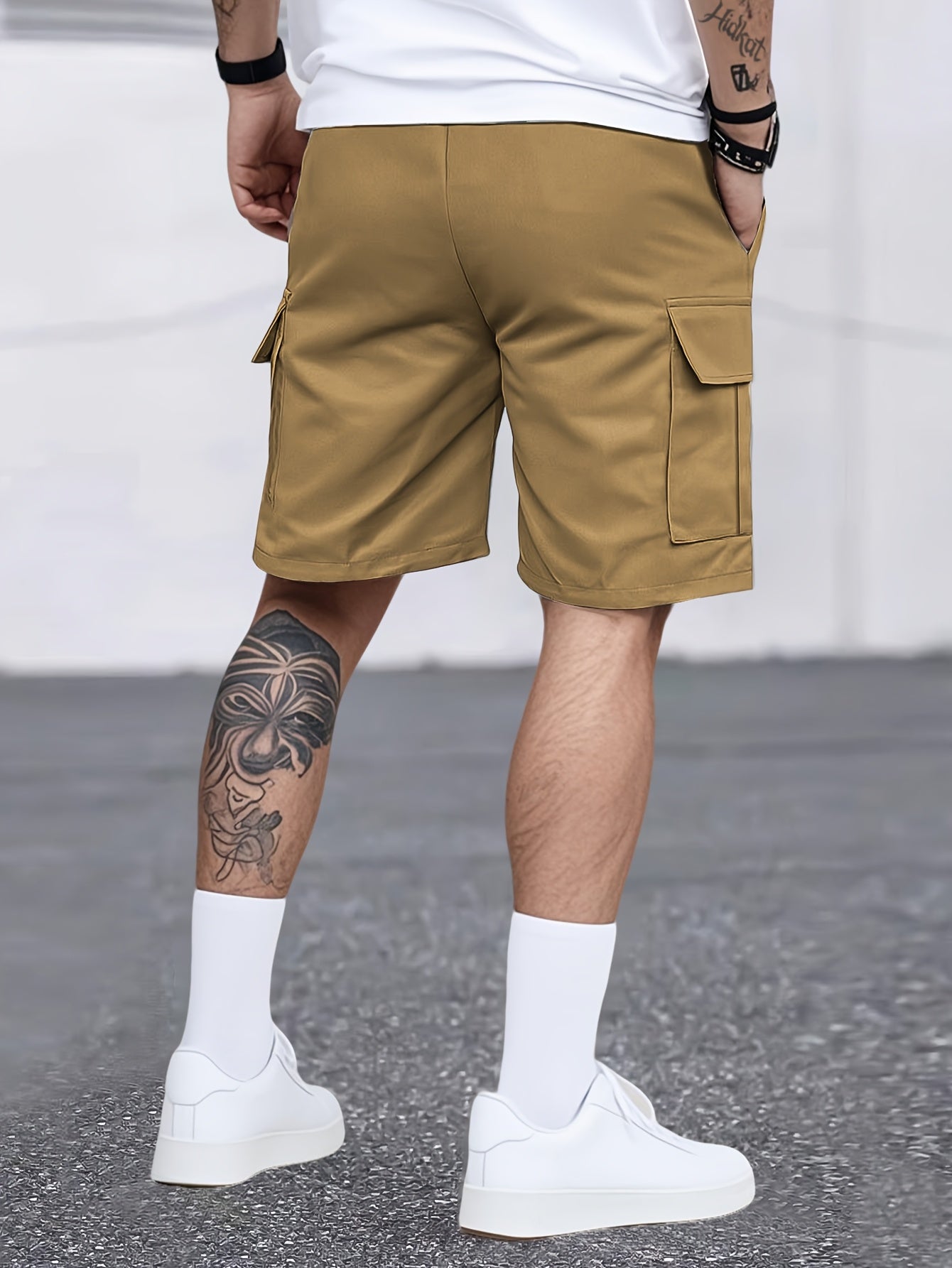 Emmett | Herren Cargo Shorts Relaxed Fit Freizeit Streetwear Sommer