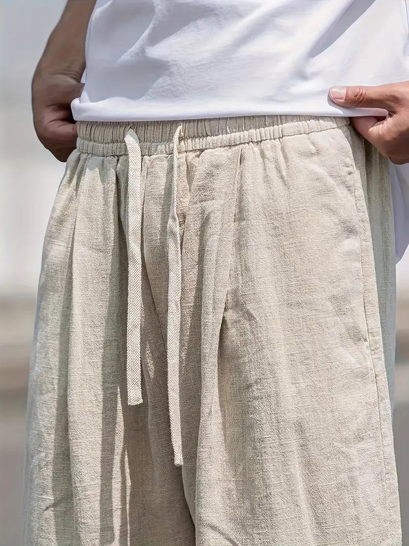 Herren Baggy Stoffhose für lässige Anlässe