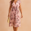 Sommerkleid Damen Floral Regular Fit Freizeit