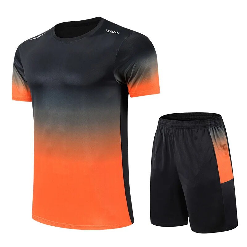 Activewear Set Herren Slim Fit Sport Freizeit schnelltrocknend