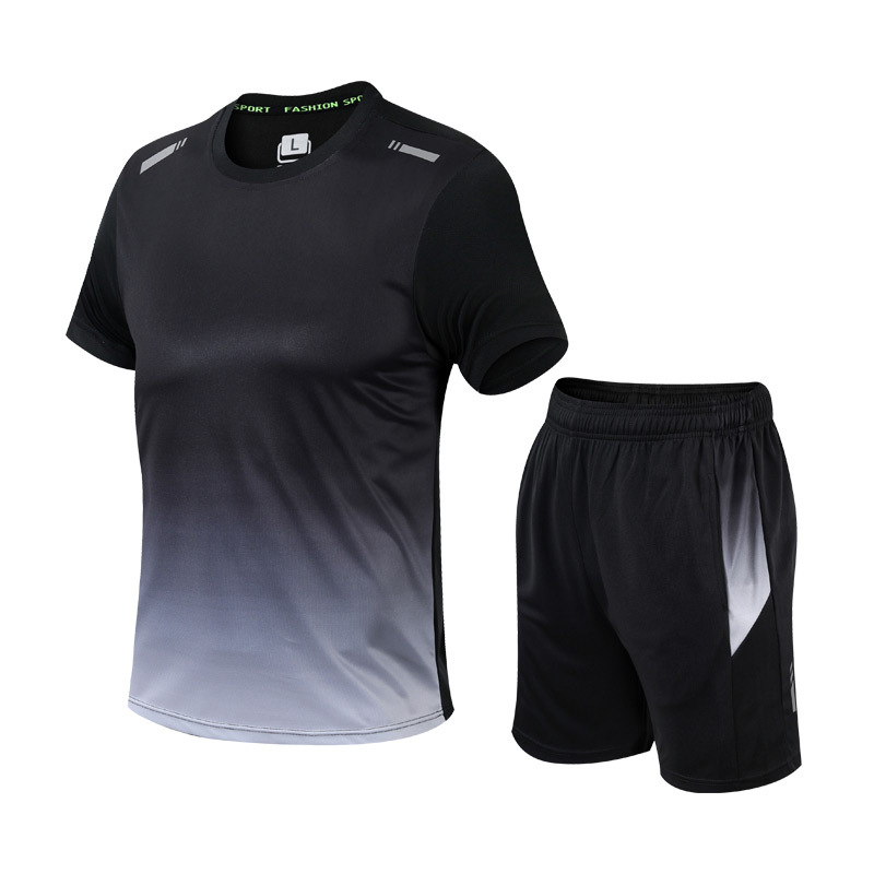 Activewear Set Herren Slim Fit Sport Freizeit schnelltrocknend