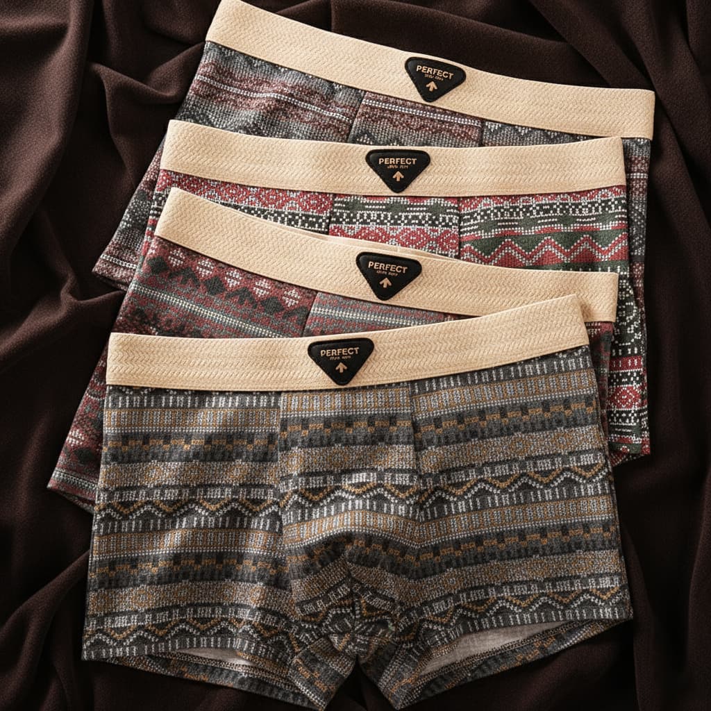 Boxershorts Herren Regular Fit Freizeit Mesh