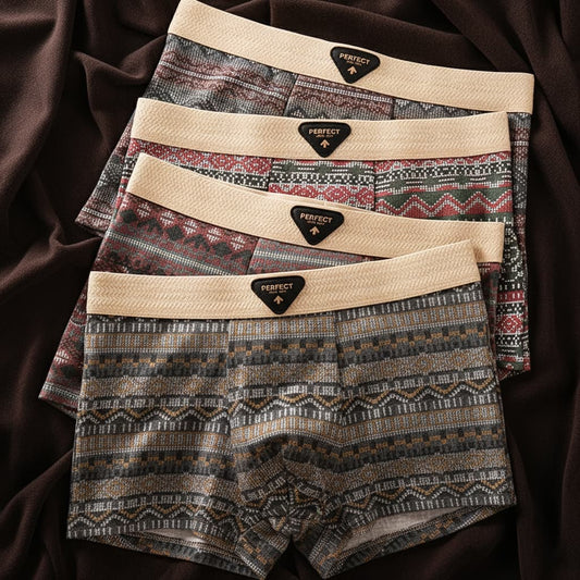 Boxershorts Herren Regular Fit Freizeit Mesh