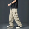 Oversize Cargo-Hose für Herren mit verstellbarem Bund und Taschen