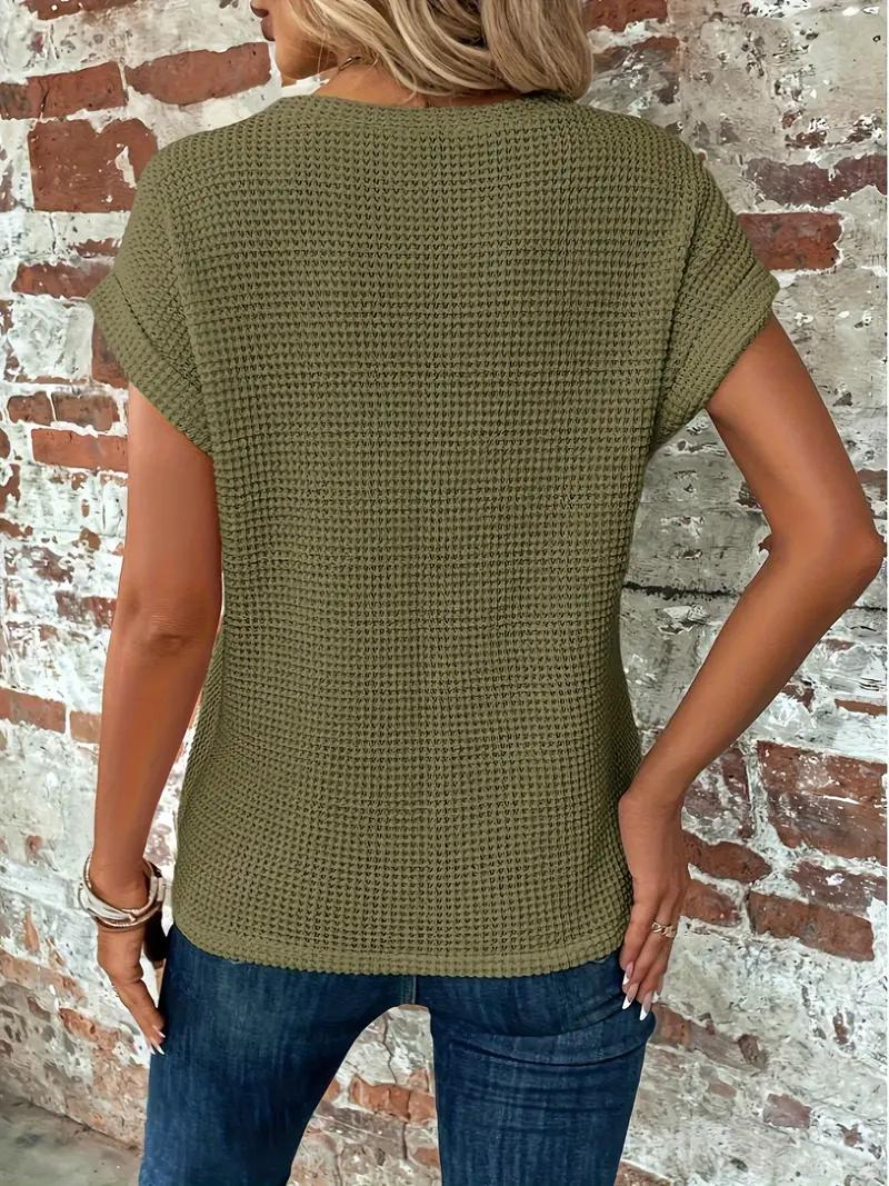 Damen T-Shirt Regular Fit Freizeit Modisch