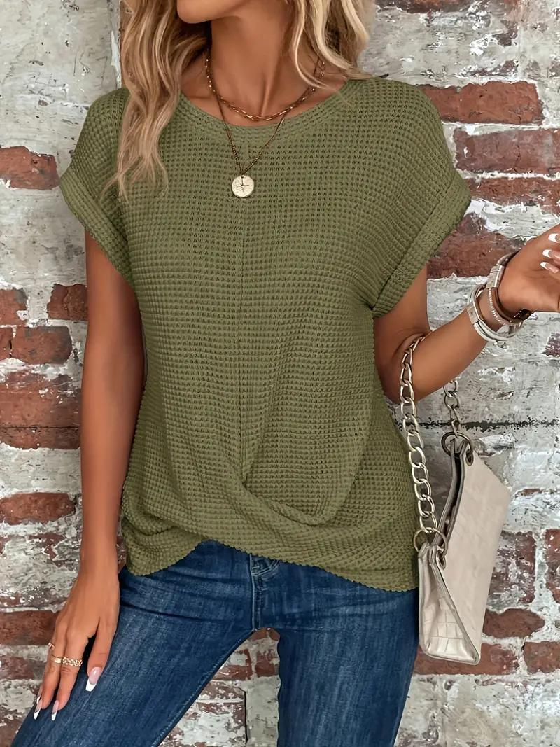 Damen T-Shirt Regular Fit Freizeit Modisch