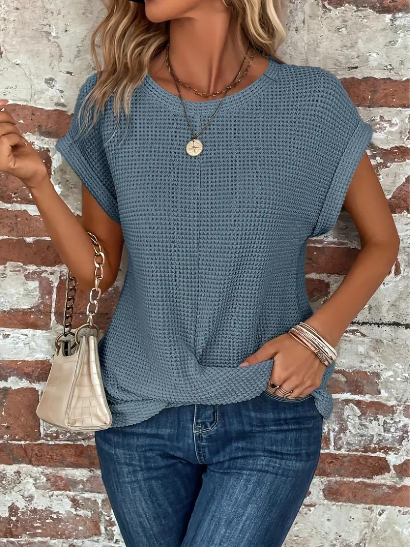 Damen T-Shirt Regular Fit Freizeit Modisch